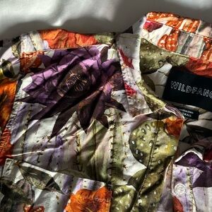 Wildfang cacti print button down